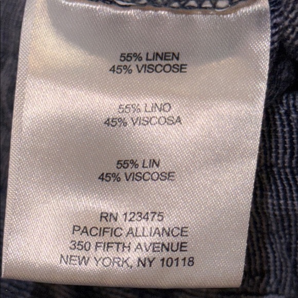 🌹 ELLEN TRACY LINEN BLEND PANTS - Picture 6 of 6